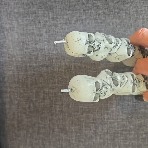 Halloween Skull Taper Candles - Picture 5 of 5